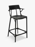 Kartell A. I. Philippe Starck Bar Chair, Black