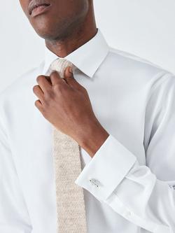 John Lewis Bar Cufflinks, Silver - view 2, Silver