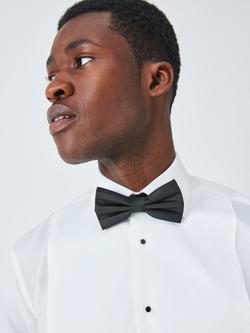 John Lewis Dress Shirt Studs, Pack of 5, Silver/Onyx - view 2, Onyx