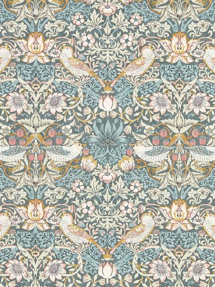 Clarke & Clarke William Morris Strawberry Thief Wallpaper, W0171/05