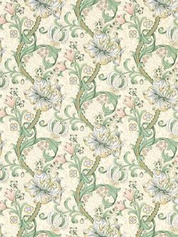 Clarke & Clarke William Morris Golden Lily Wallpaper, Linen/Blush W0174/01