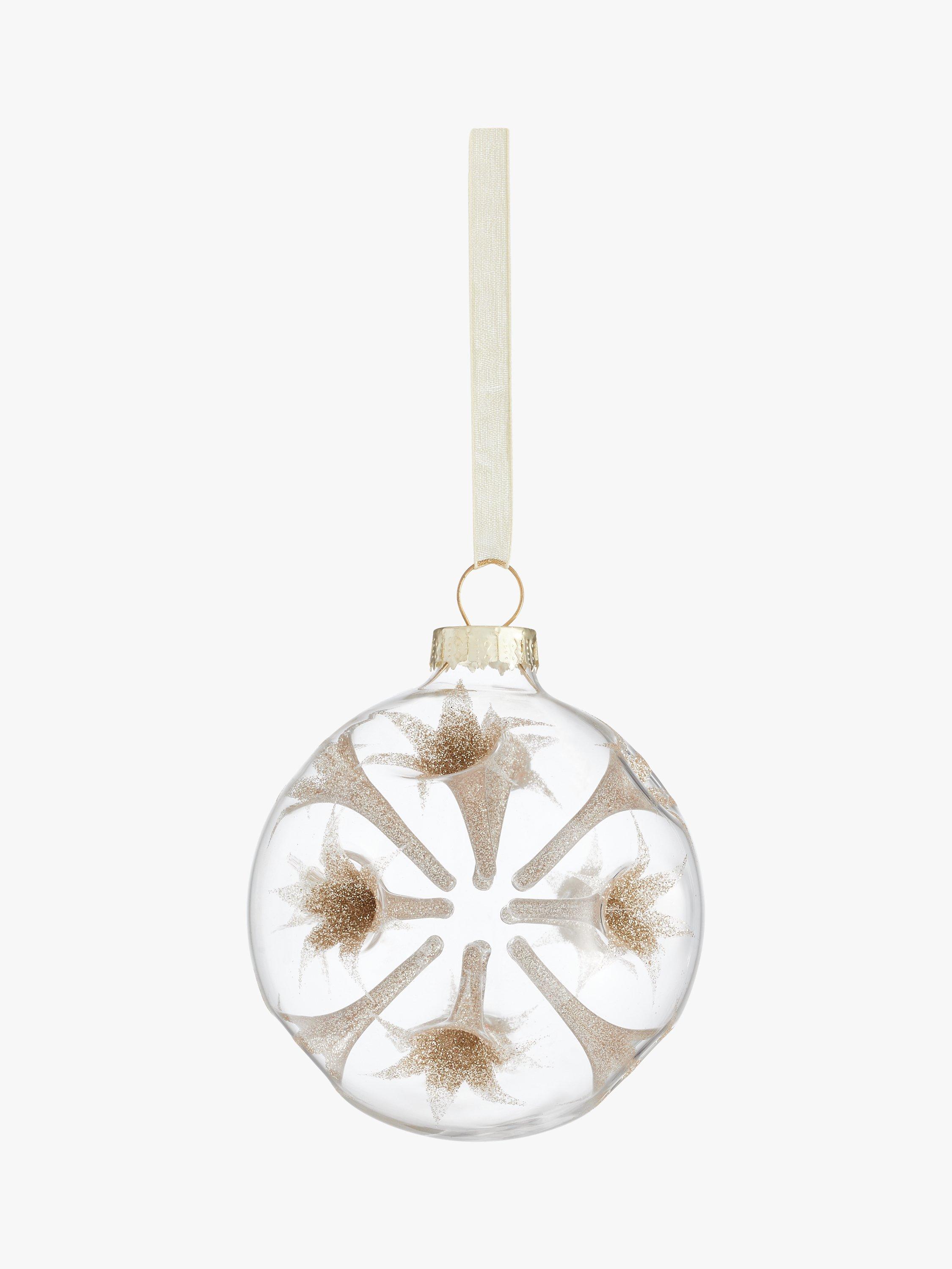 John Lewis Royal Fairytale Trumpet Bauble, Gold