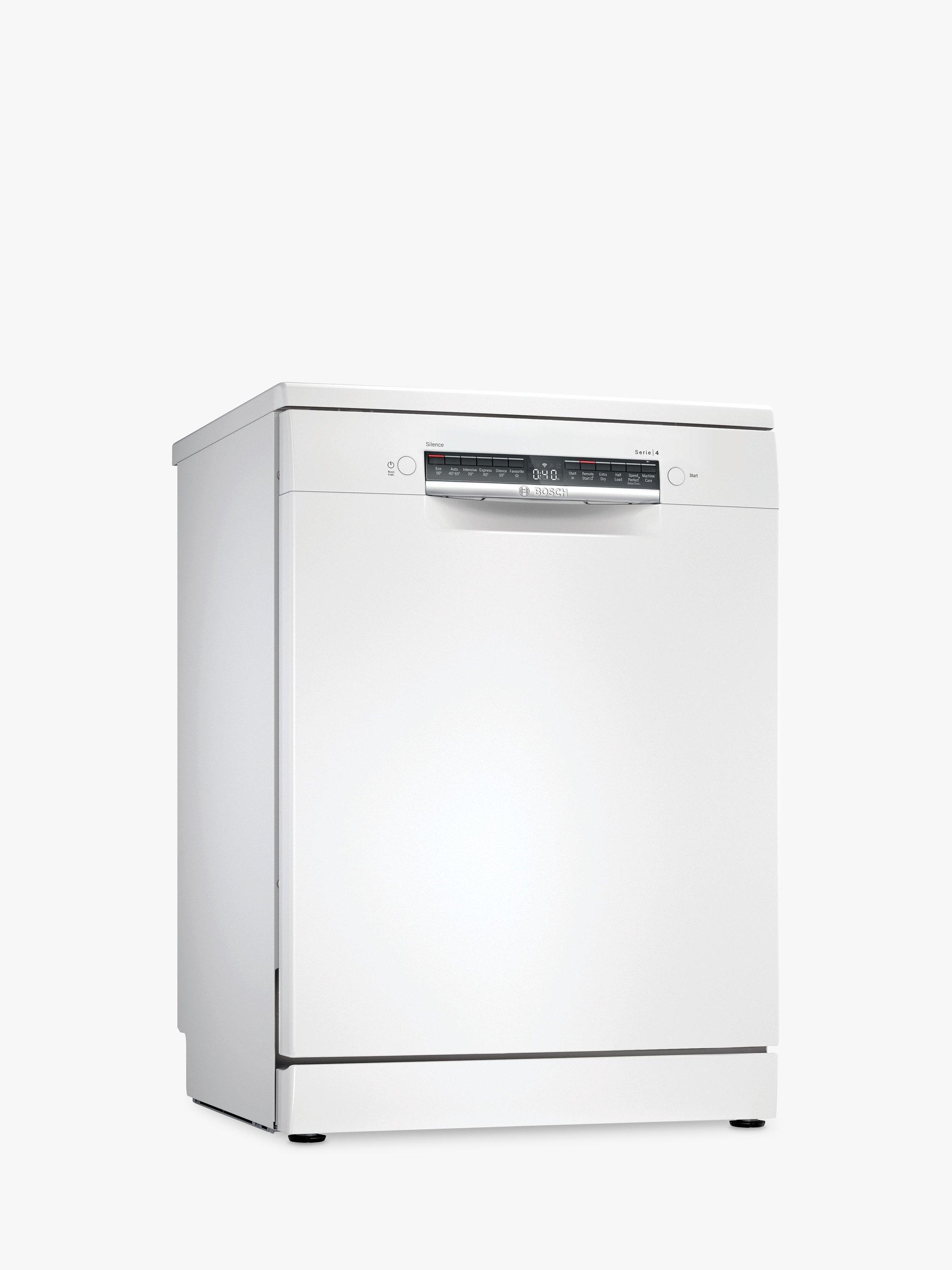 Bosch Series 4 SMS4HMW00G Freestanding Dishwasher, White