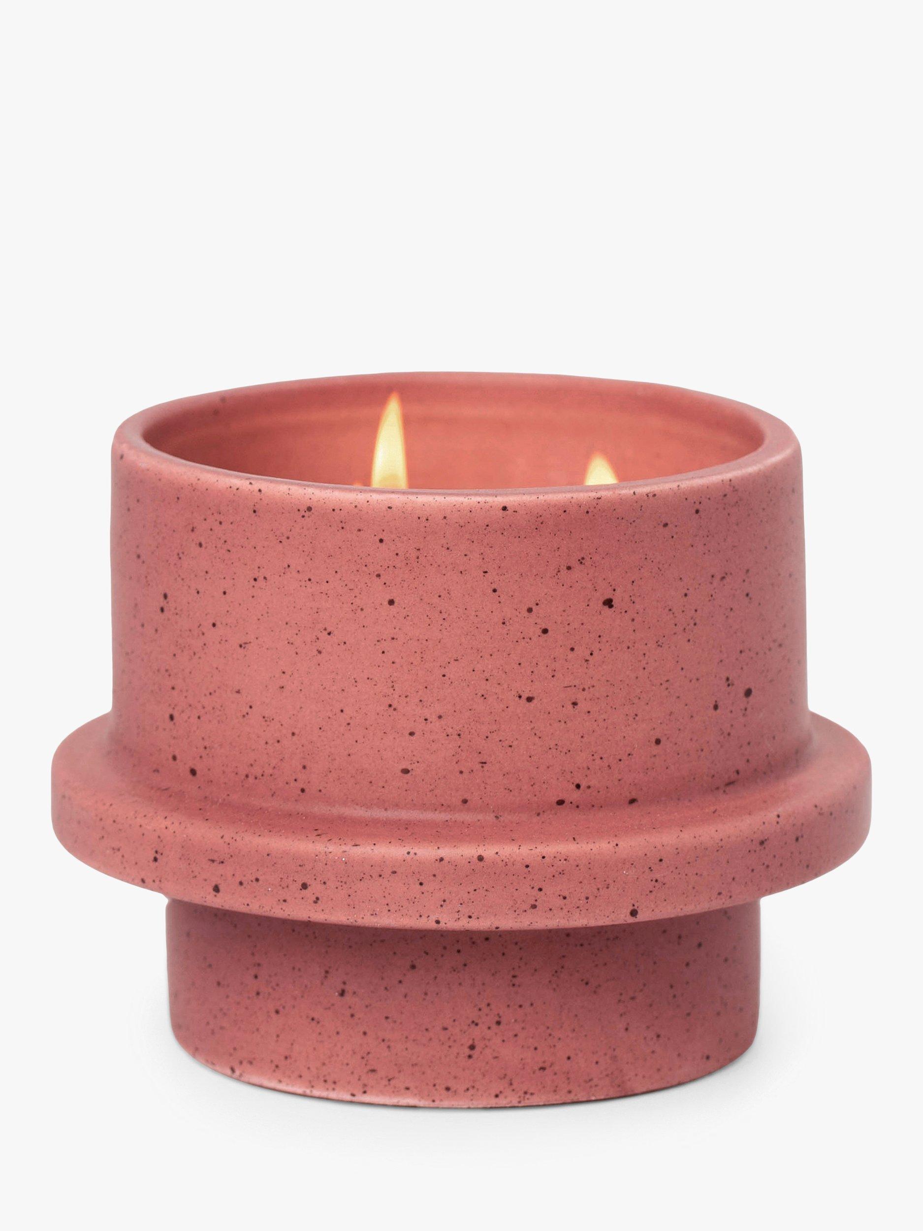 Paddywax Folia Matte Saffron Rose Scented Candle, 326g