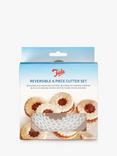 Tala Reversible Plastic Cookie & Pastry Cutters, Set of 6