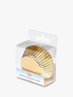Tala Metallic Foil Cupcake Cases, Pack of 30, Gold