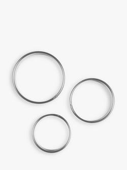 Tala Stainless Steel Round Cookie & Pastry Cutters, Set of 3 - view 2, Silver