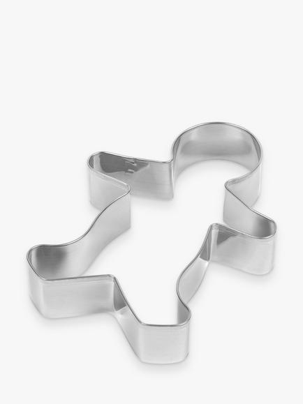Tala Gingerbread Man Stainless Steel Cookie Cutter, Silver