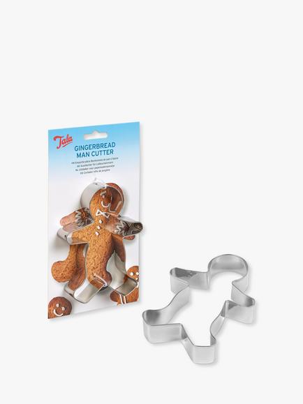 Tala Gingerbread Man Stainless Steel Cookie Cutter - view 2, Silver