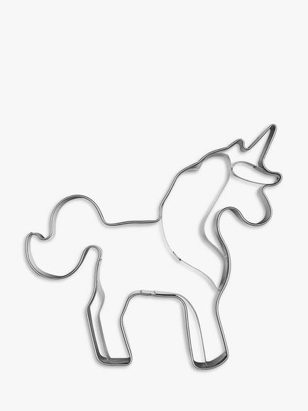 Tala Unicorn Stainless Steel Cookie Cutter, Silver