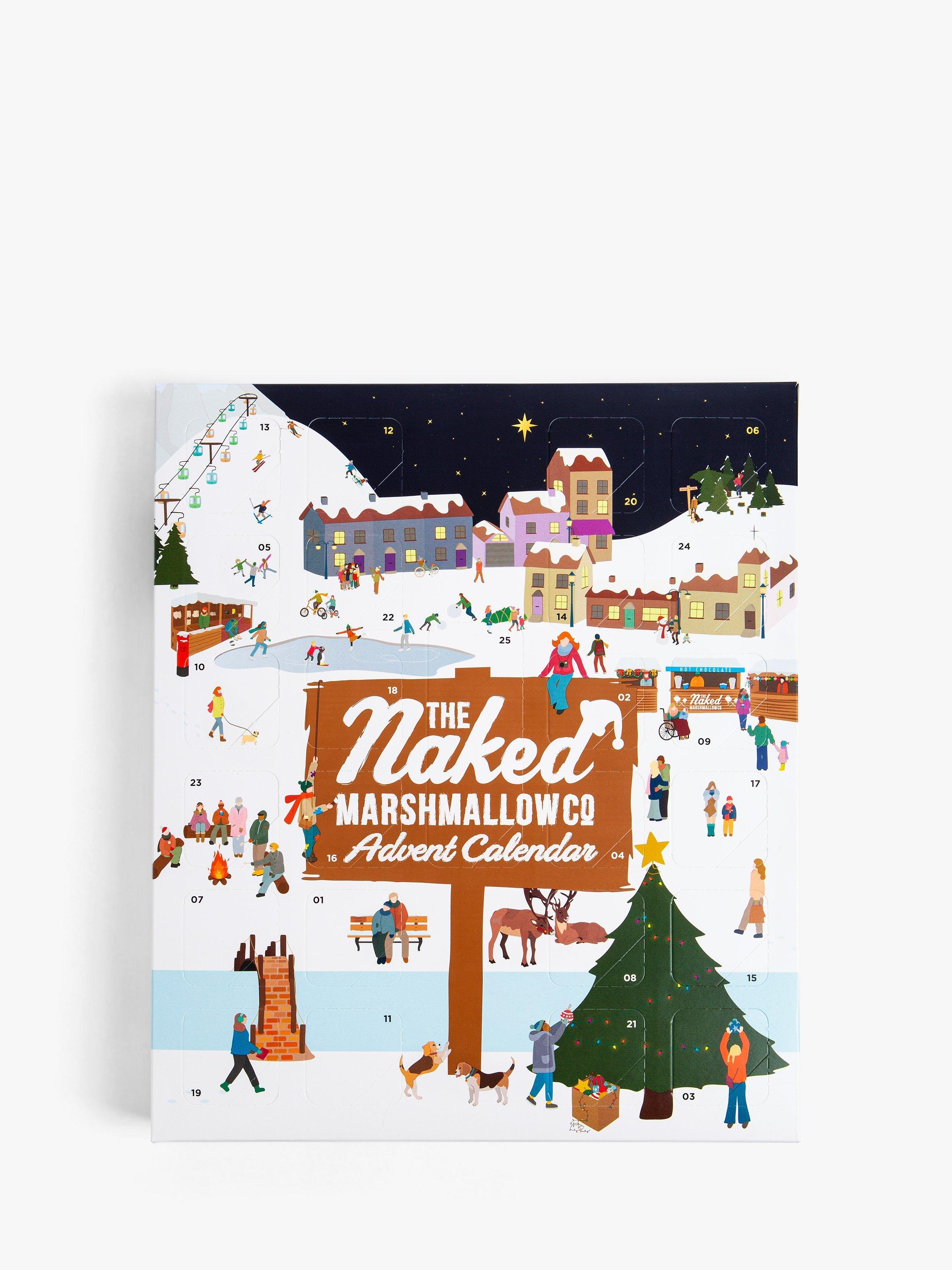 The Naked Marshmallow Co Advent Calendar, 330g