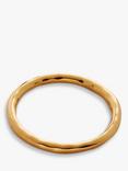 Monica Vinader Siren Hammered Stacking Ring, Gold