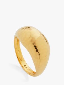 Monica Vinader Deia Domed Ring, Gold, Gold