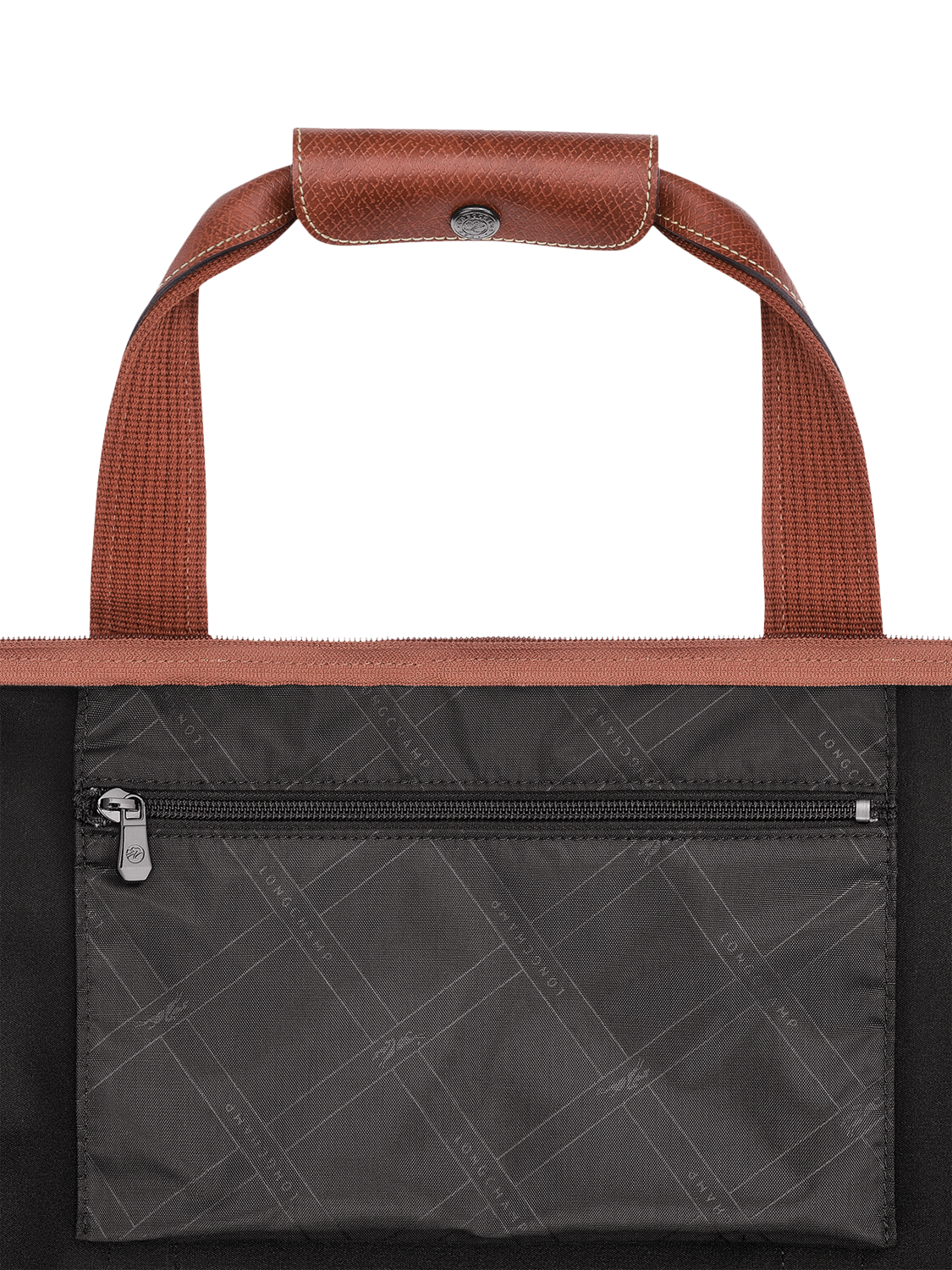 Product image 5 of 5, which shows Longchamp Boxford Extra Large Travel Bag, Brown
