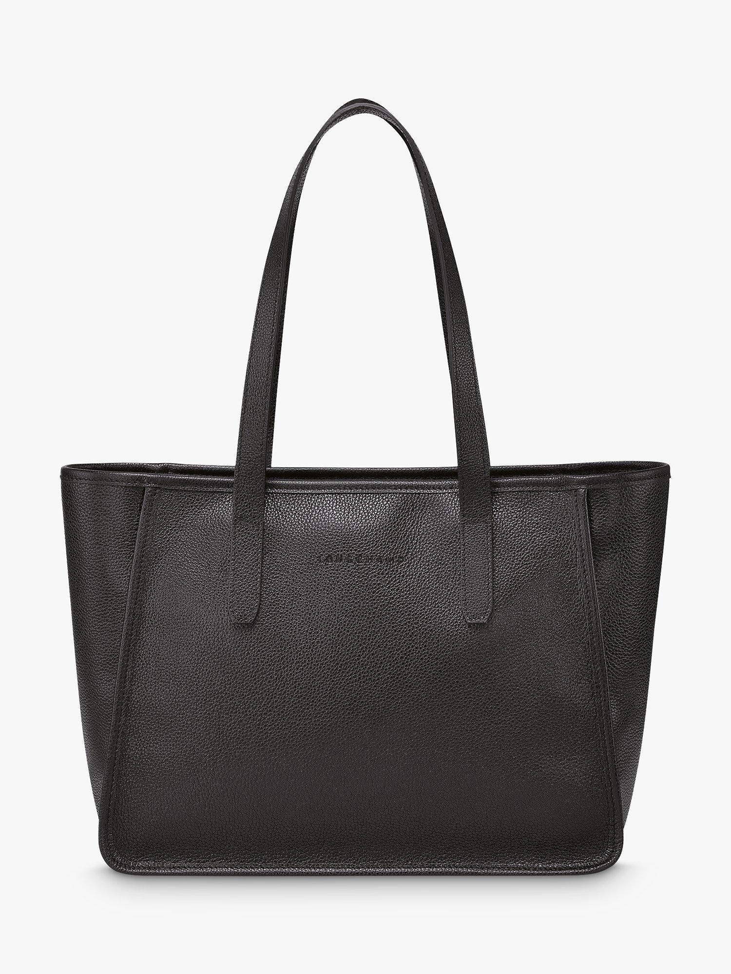 Longchamp Le Foulonne Tote Bag, Black