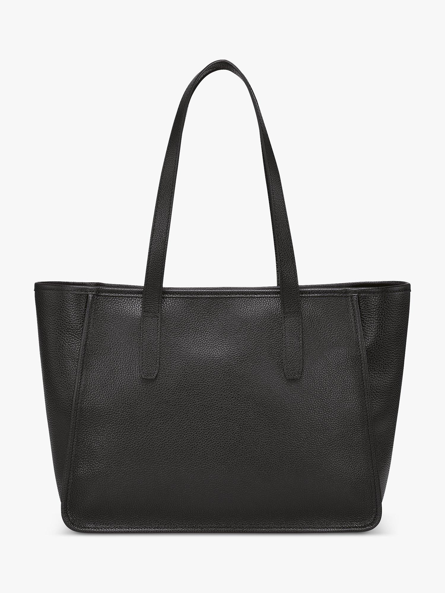 Longchamp Le Foulonne Tote Bag, Black