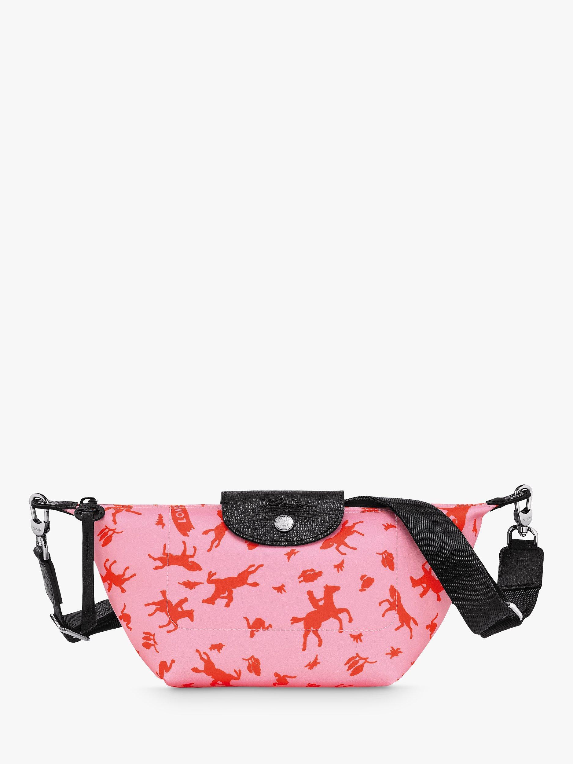 Longchamp Le Pliage Collection Small Cross Body Bag, Pink
