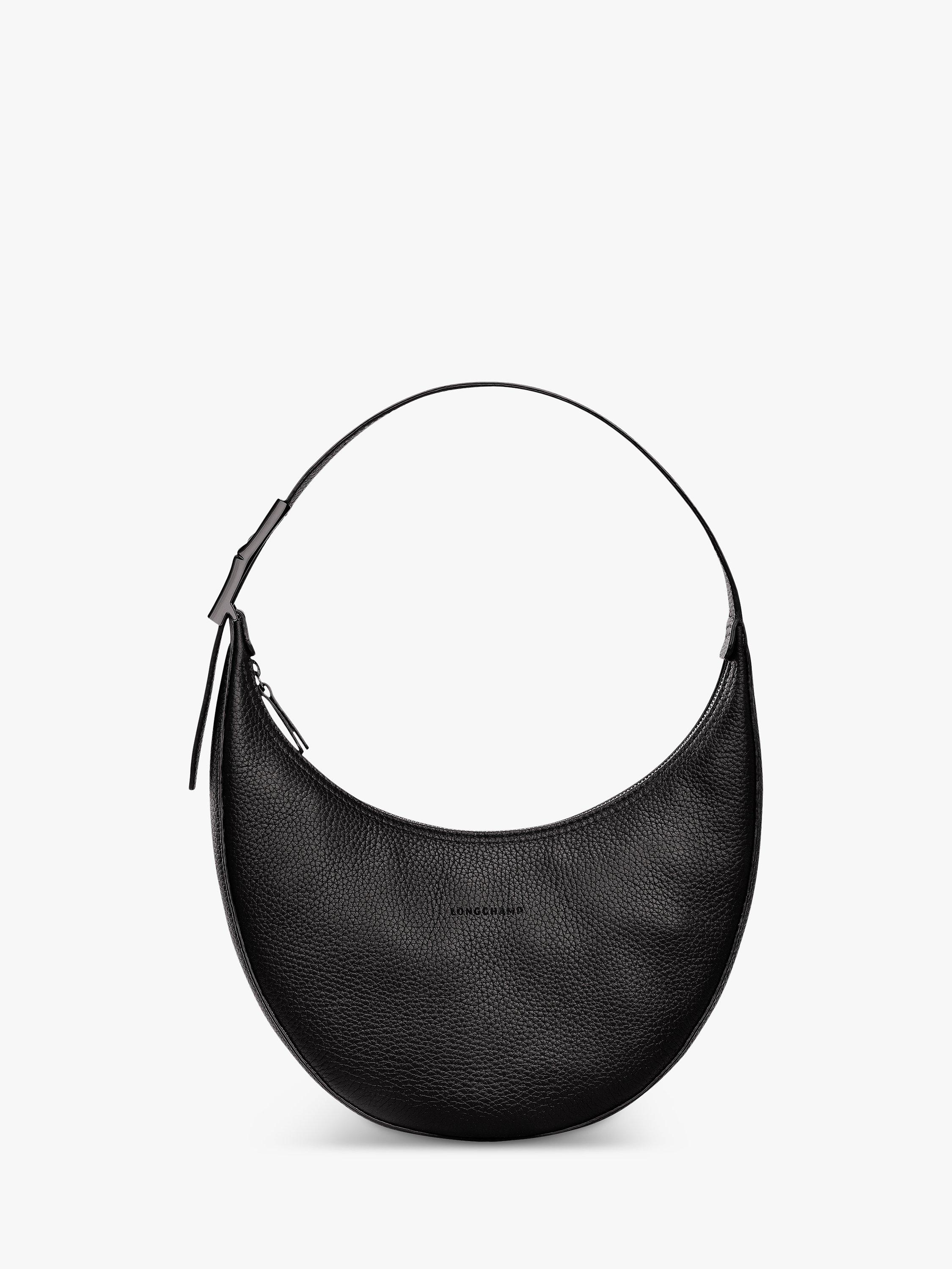 Longchamp Roseau Essential Hobo Bag, Black