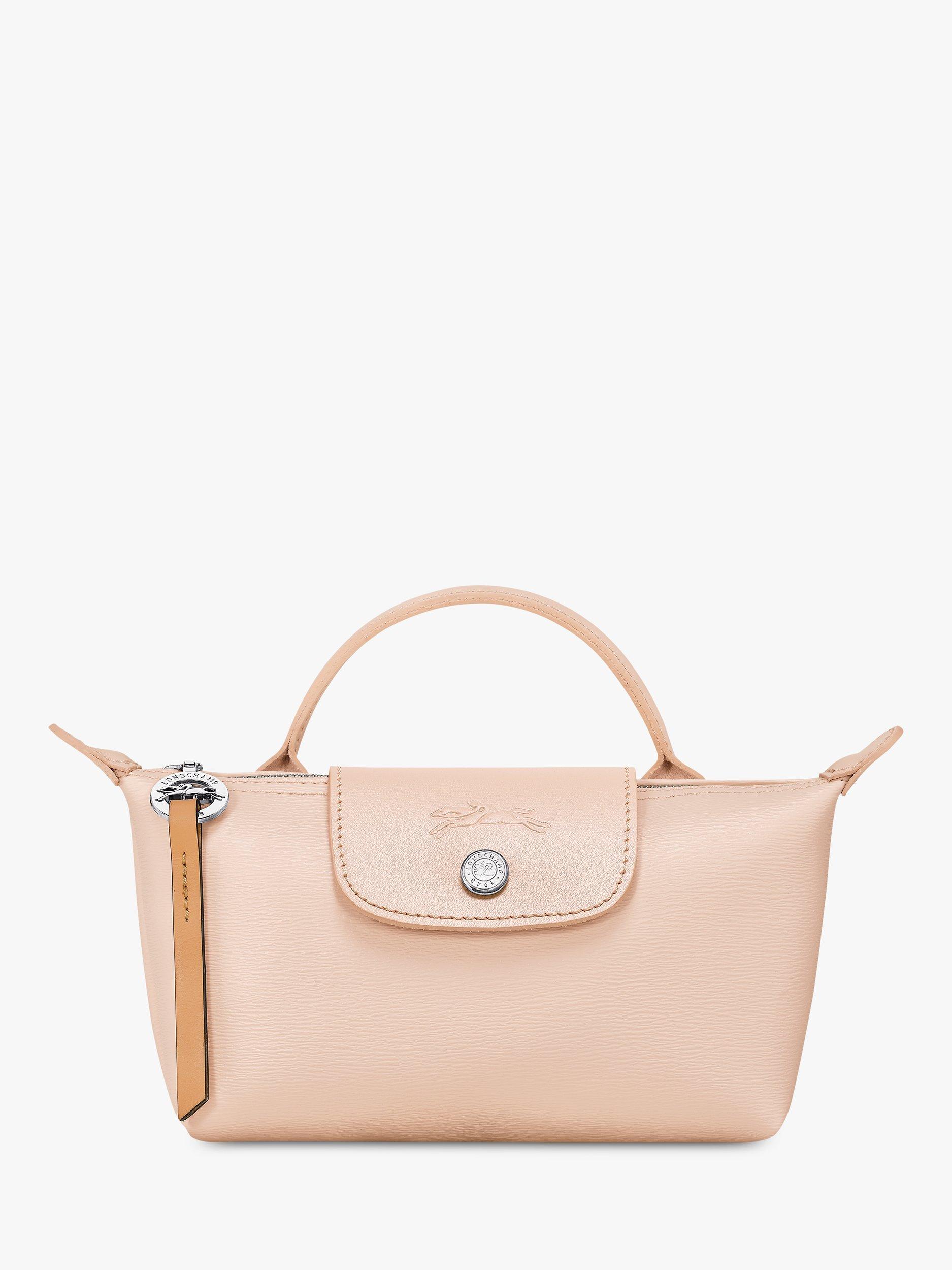 Longchamp Le Pliage City Cosmetics Pouch, Nude