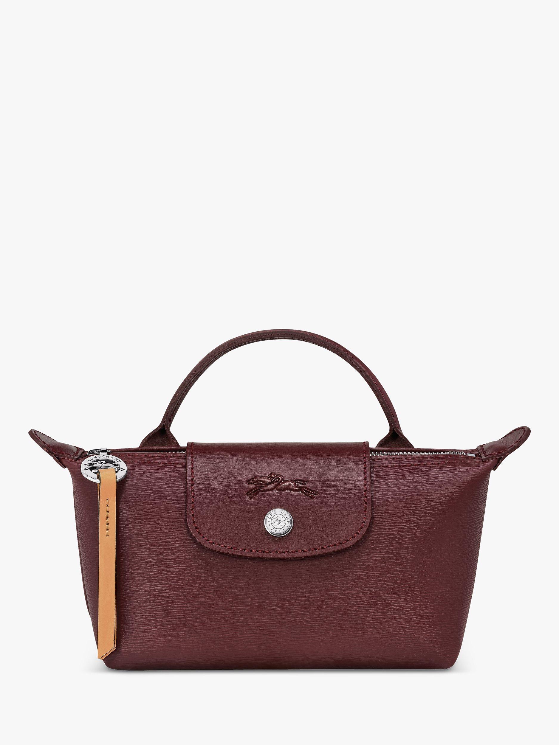 Longchamp Le Pliage City Cosmetics Pouch, Plum