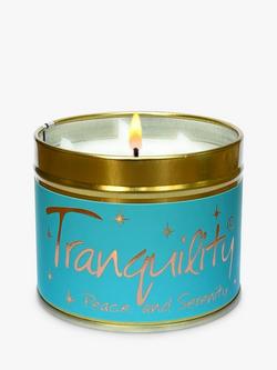 Lily-flame Tranquility Tin Scented Candle, 230g - view 2, Blue Turquoise