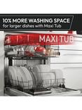 Hoover H-DISH 300 HF3C7L0W Freestanding Dishwasher, White