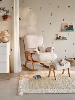 Gaia Baby Hera Rocking Chair, Barley - view 2, Barley