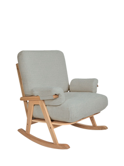 Gaia Baby Hera Rocking Chair, Barley, Grey