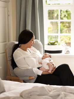 Gaia Baby Hera Rocking Chair, Barley - view 2, Grey