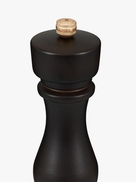 Cole & Mason London Precision+ Beech Wood Salt Mill, H22cm, Chocolate - view 2, Chocolate