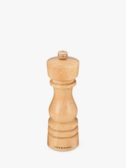Cole & Mason London Precision+ Beech Wood Salt Mill, H18cm, Natural - view 2, Natural