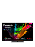 Panasonic TX-65MZ800B (2023) OLED HDR 4K Ultra HD Smart Android TV, 65 inch with Freeview Play & Dolby Atmos, Black