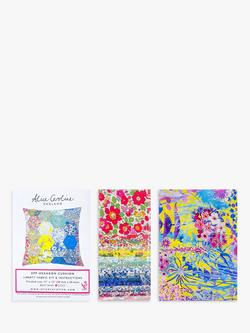 Alice Caroline Hexagon Liberty Fabric Tana Lawn® Cushion Cover Sewing Kit - view 2, Multi
