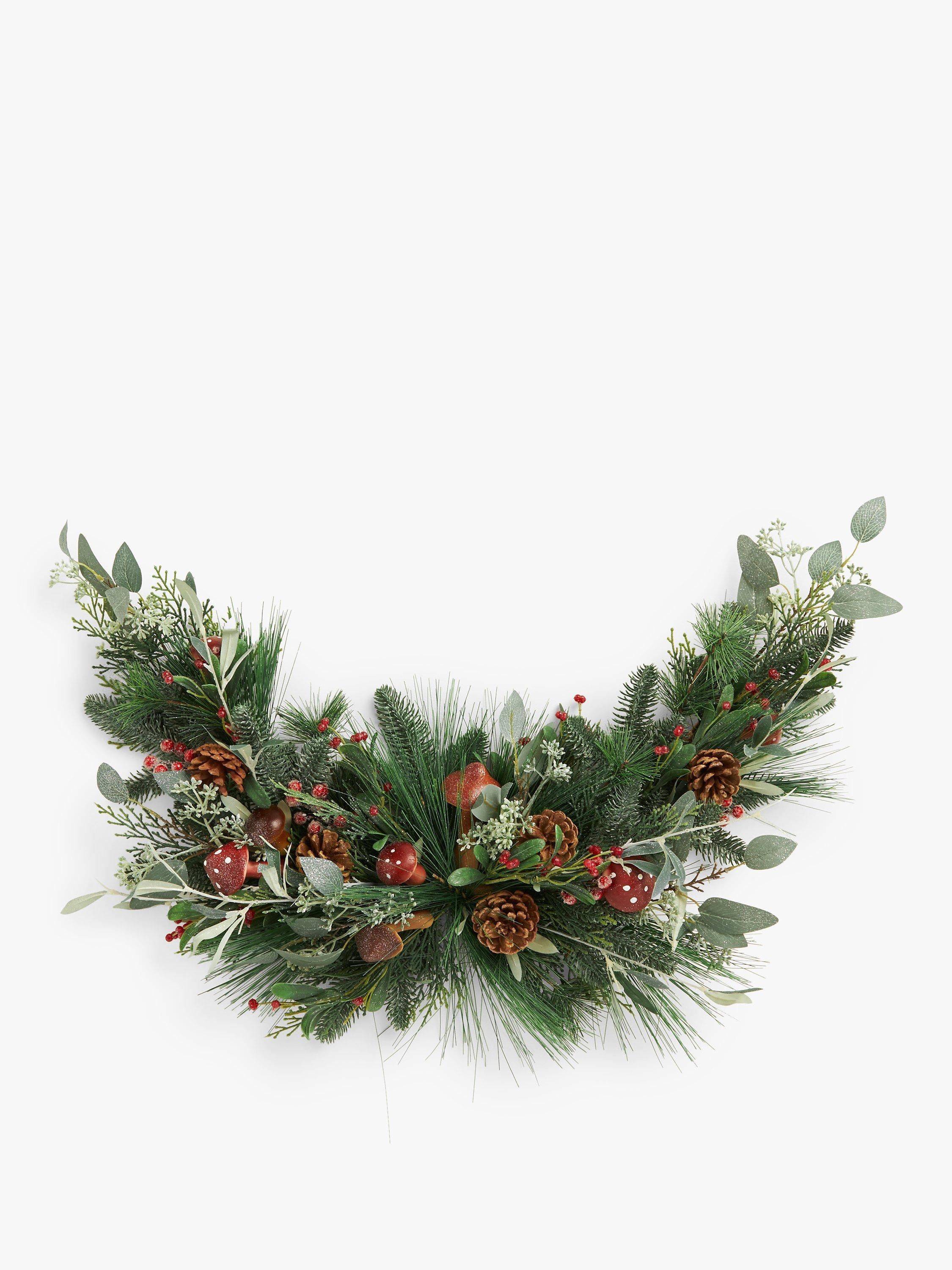 John Lewis Christmas Cottage Mushroom Table Centre