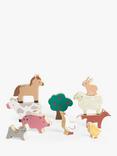 John Lewis Wooden Stacking Animals Toy, FSC-Certified Wood