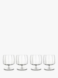 Luigi Bormioli Jazz Rum Cocktail Glass, Set of 4, 465ml, Clear, Clear