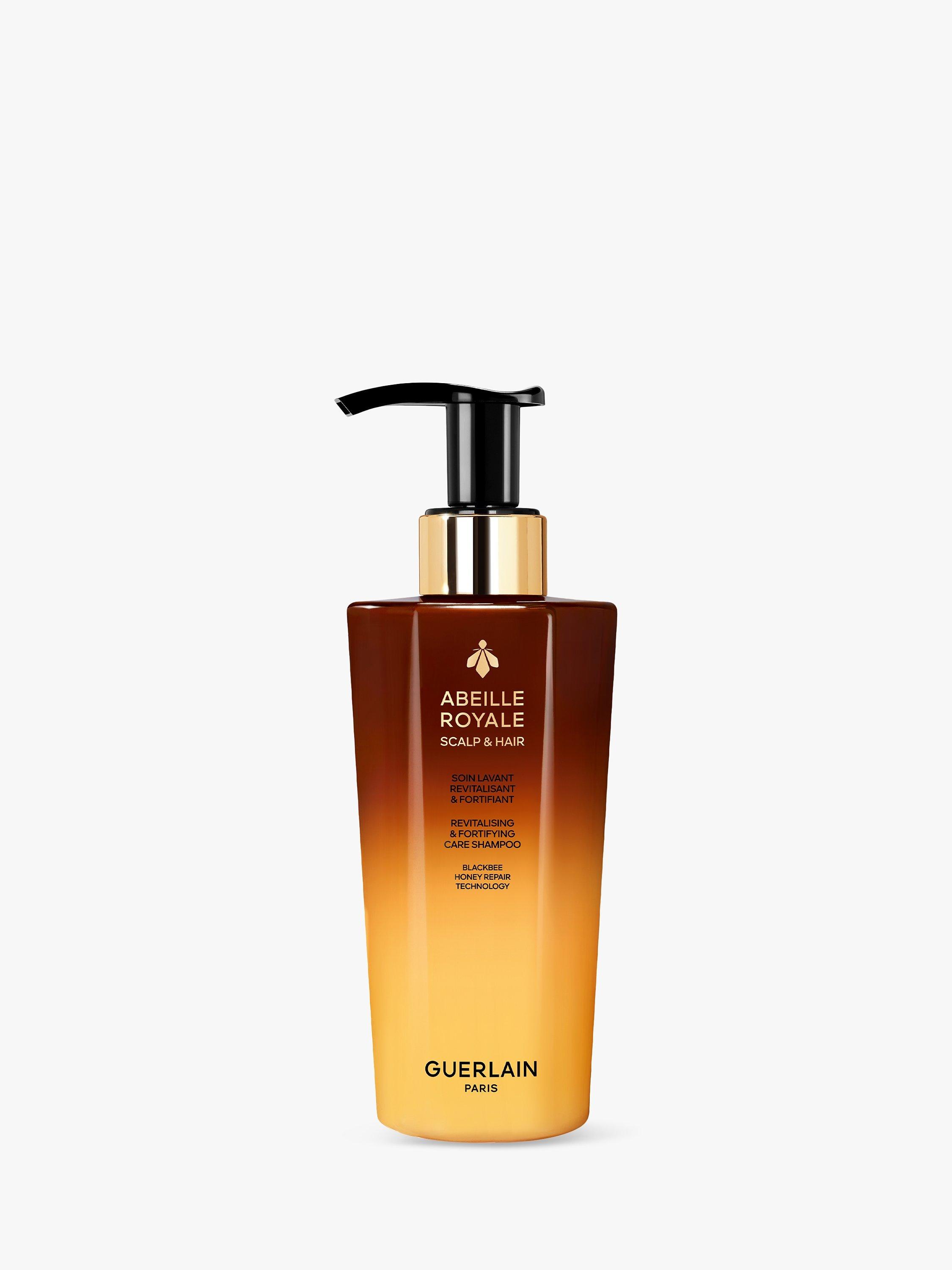 Product image 1 of 9, which shows Guerlain Abeille Royale Scalp & Hair Revitalising & Fortifying Care Shampoo, 290ml