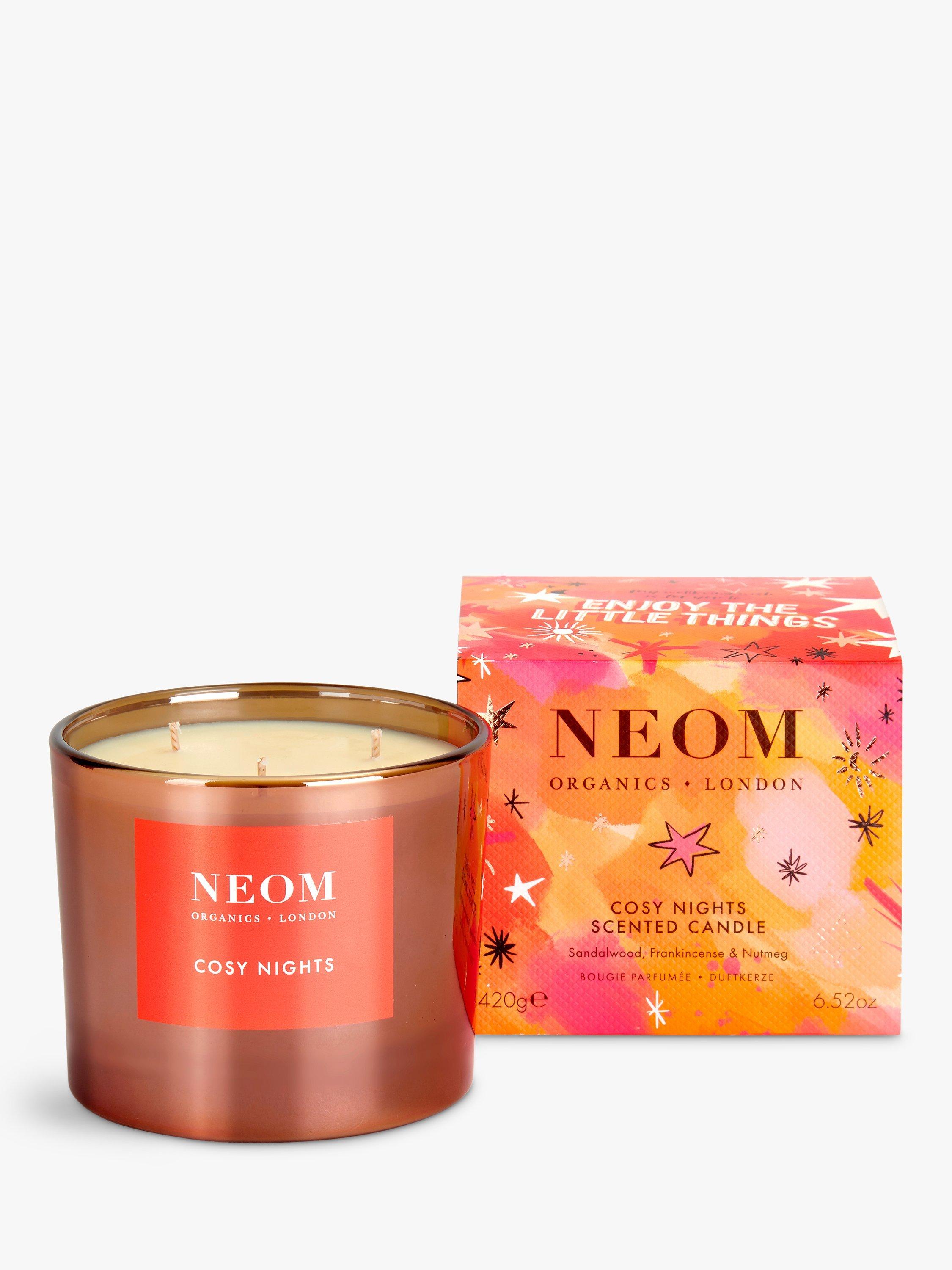 NEOM Wellbeing London Cosy Nights Three Wick Scented Candle, 420g