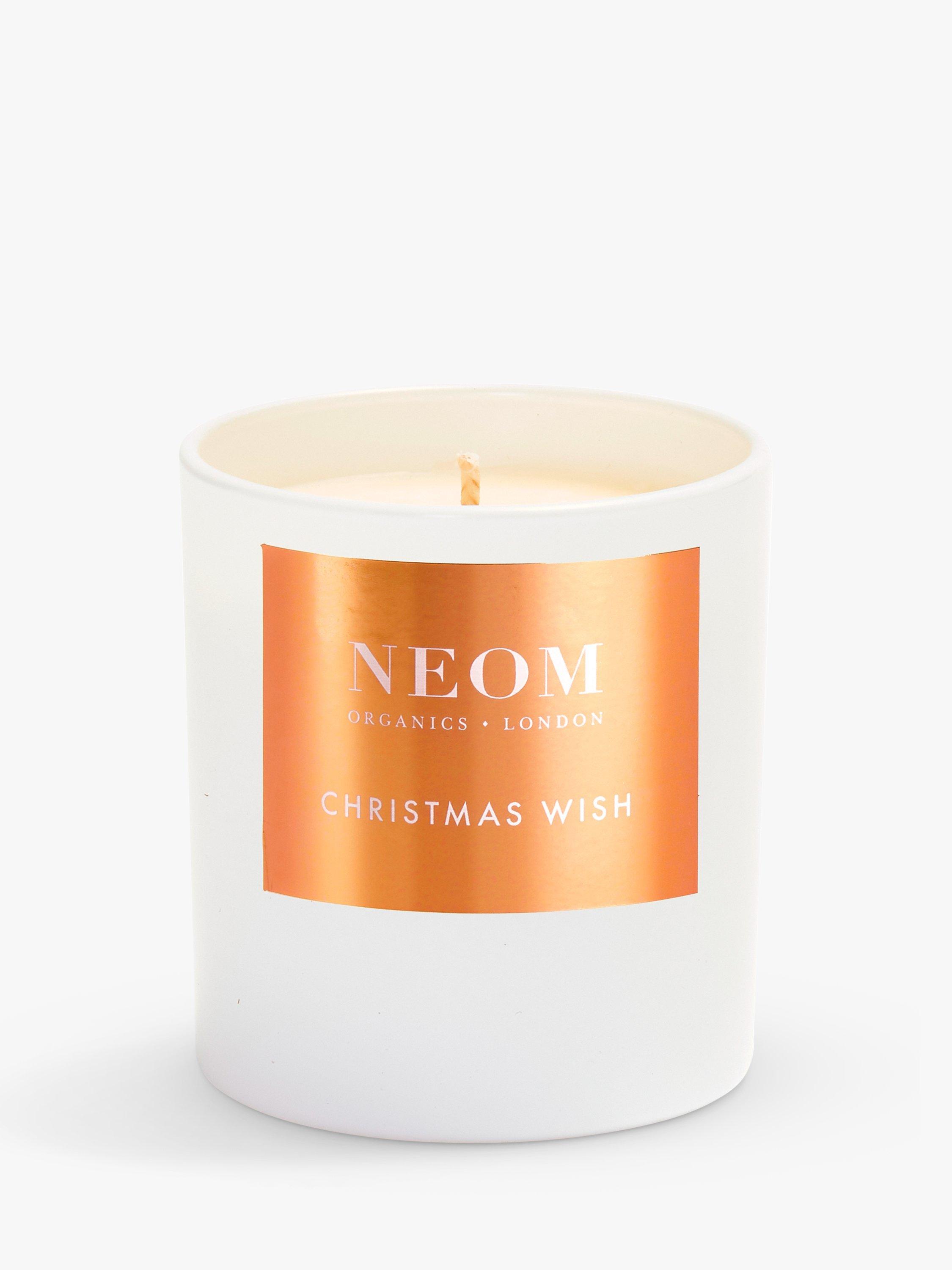 NEOM Wellbeing London Christmas Wish Candle, 185g