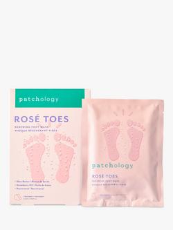 Patchology Serve Chilled™ Rosé Toes Foot Mask, 