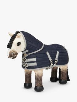LeMieux Mini Pony Stable-Tek Rug - view 2, Navy
