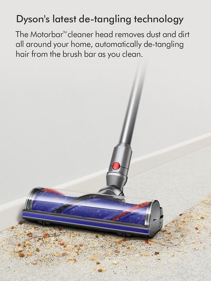 Dyson V12 Detect Slim Absolute Cordless Vacuum Cleaner, Yellow/Nickel - view 2, Yellow/Nickel