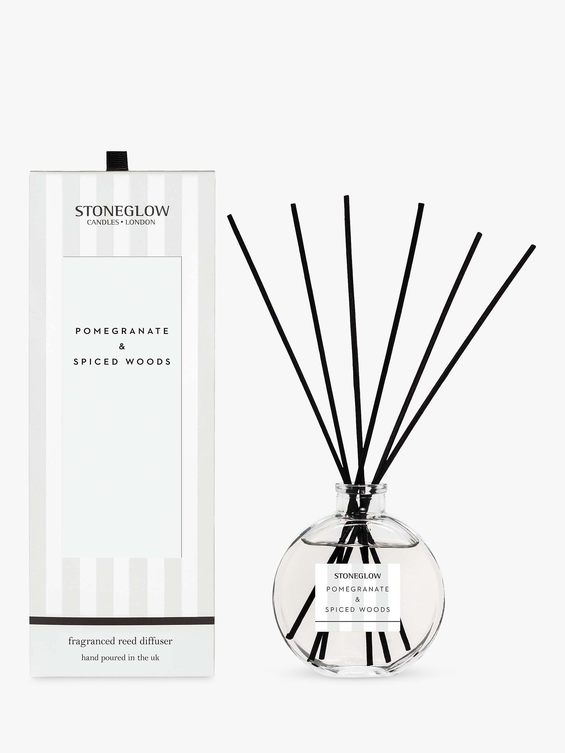 Stoneglow Modern Classics Pomegranate & Spiced Woods Reed Diffuser, 120ml