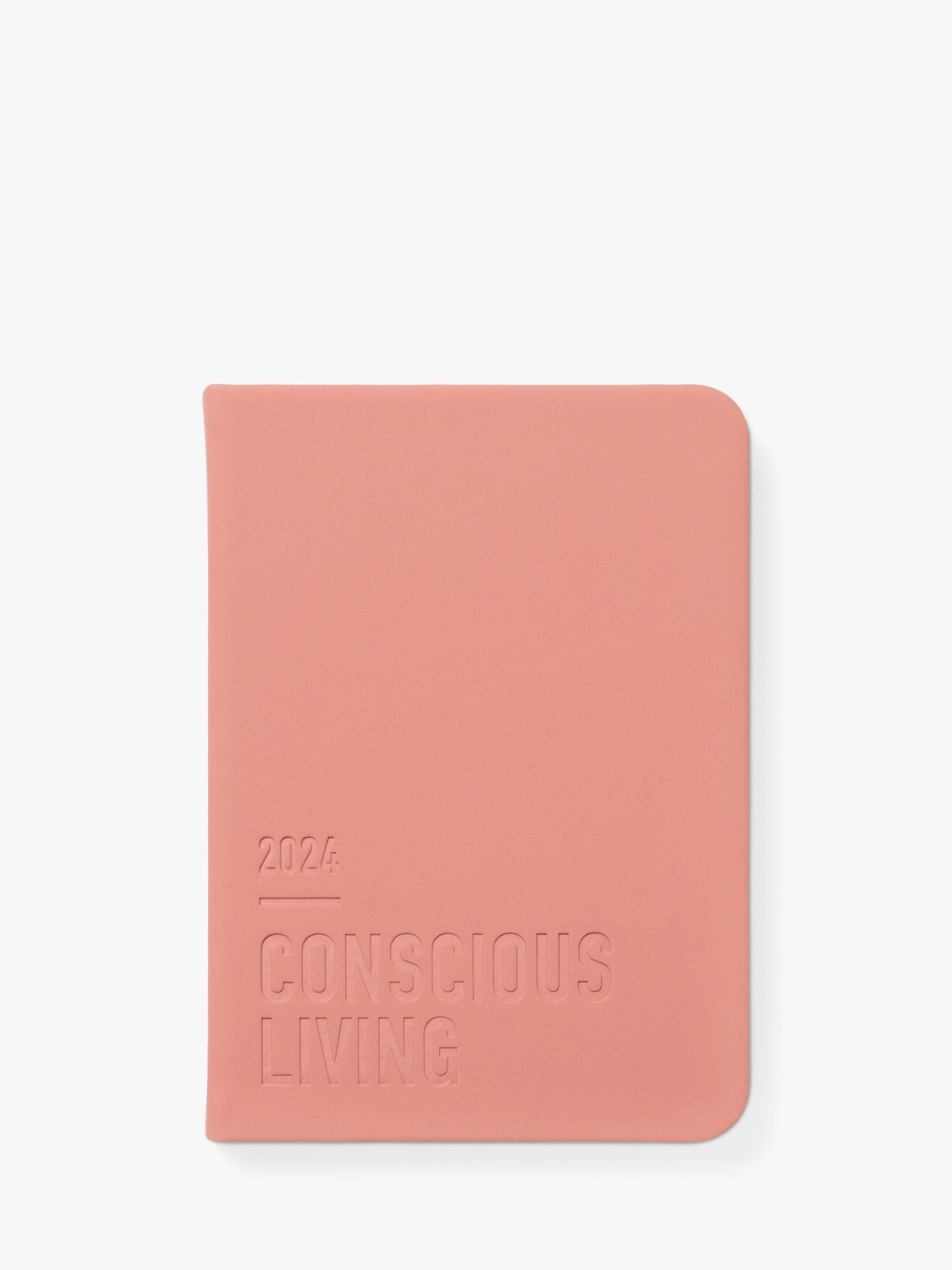 Letts A6 Conscious A6 Day Per Page 2024 Diary, Clay