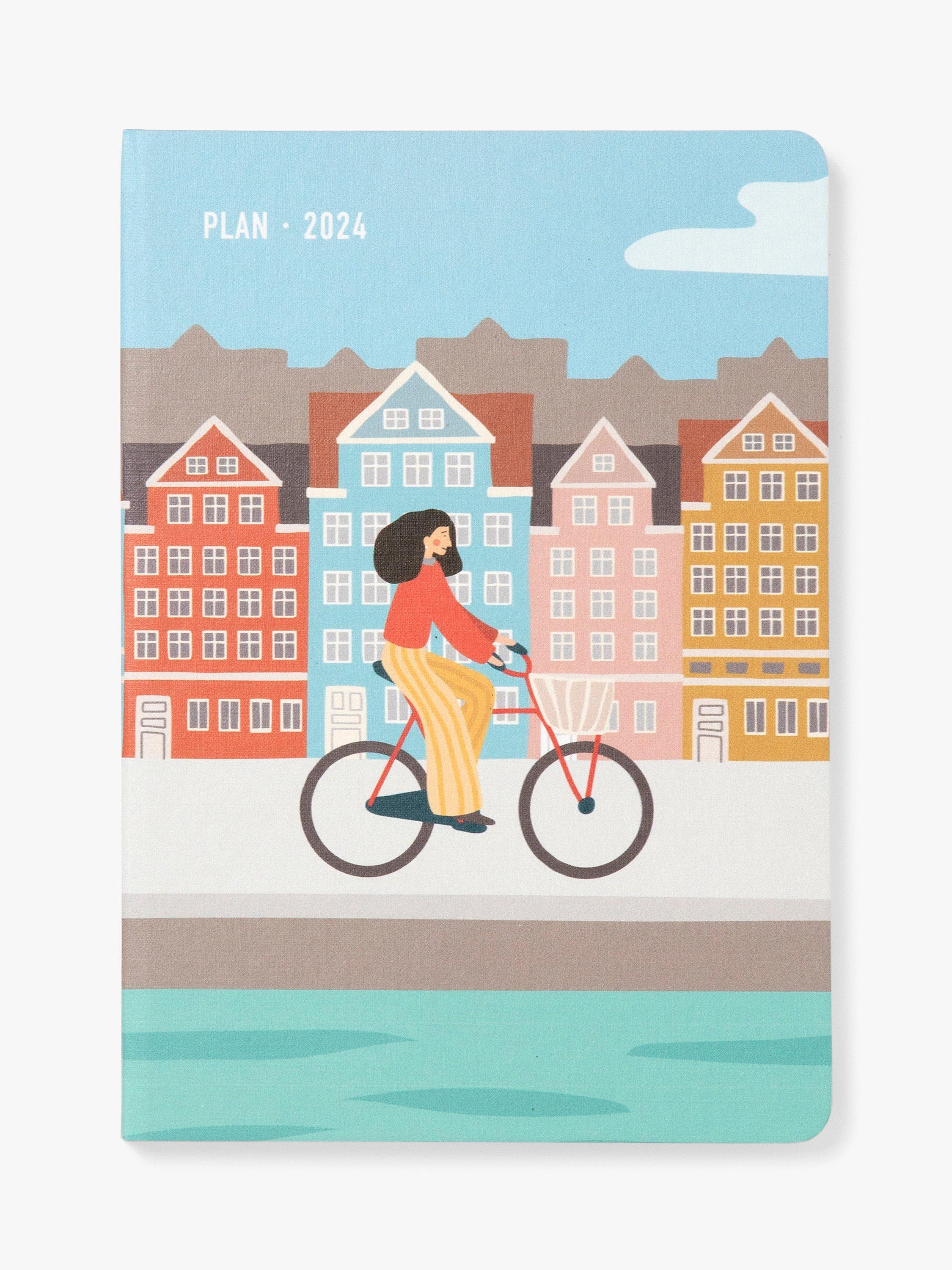 Letts A5 Wanderlust 2024 Diary, Multi