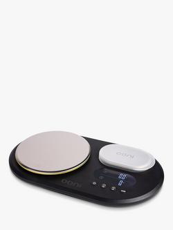 Ooni Dual Platform LCD Digital Kitchen Weighing Scales, 10kg, Grey