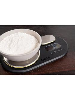 Ooni Dual Platform LCD Digital Kitchen Weighing Scales, 10kg - view 2, Grey
