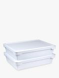 Ooni Pizza Dough Proving Boxes, Set of 2, White