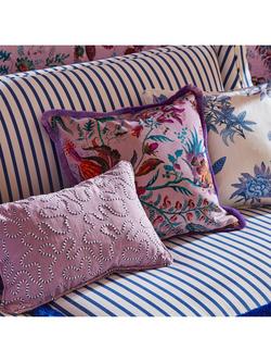 Harlequin x Sophie Robinson Wonderland Floral Fabric - view 2, Amethyst/Lapis/Ruby