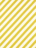 Harlequin x Sophie Robinson Paper Straw Stripe Fabric, Citrine